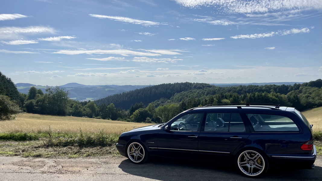 W210 in der Eifel