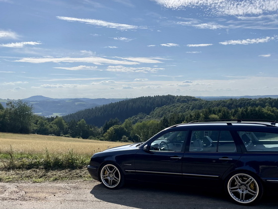W210 in der Eifel